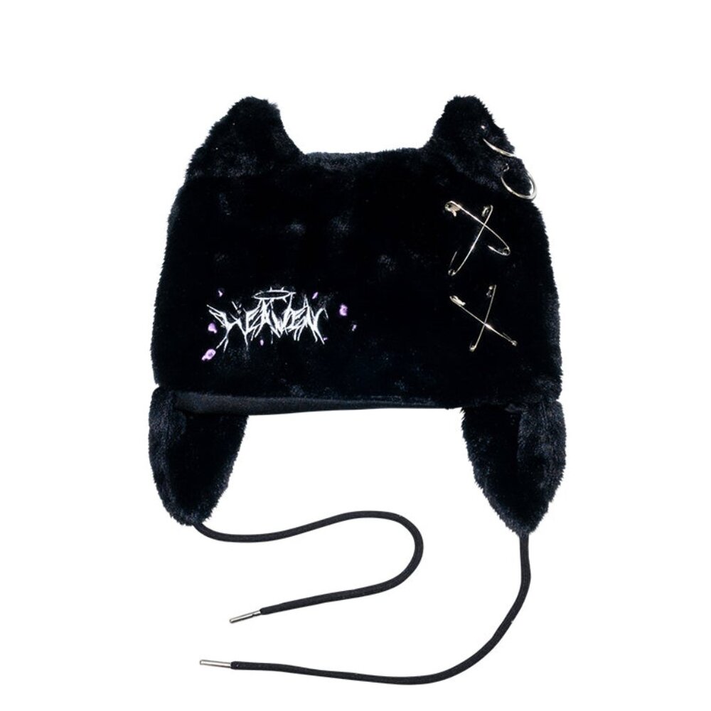 ACDC RAG - Baby Punk Devil Punk Cat Ear Faux Fur Hat